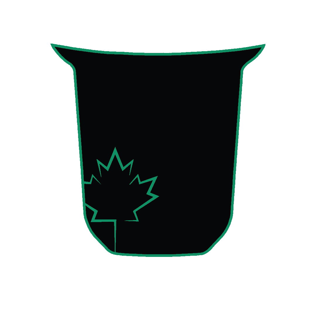 Hood Panel Decal/Sticker - Canada Leaf Graphic Kit - For Toyota Tacoma 2016-2023 - Premium Vinyl