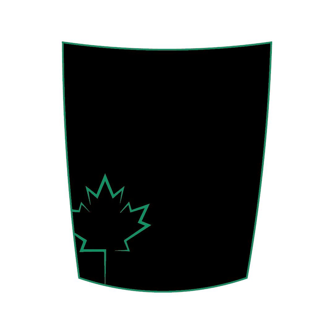 Hood Panel Decal/Sticker - Maple Leaf Graphic Kit - For Chevrolet Silverado 2019-2024 - Premium Vinyl