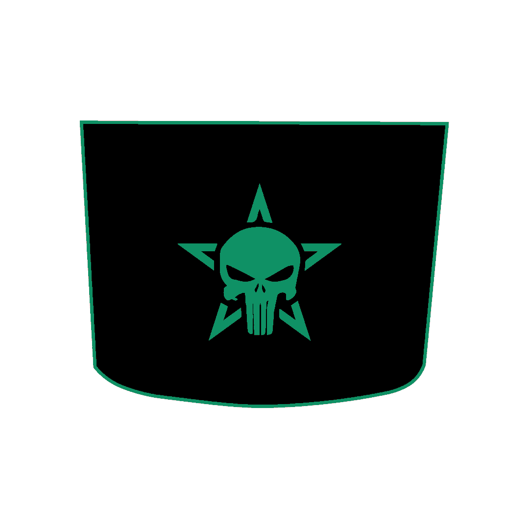 Hood Panel Decal/Sticker - Star Style Graphic Kit - For Chevrolet Silverado 2019-2024 - Premium Vinyl