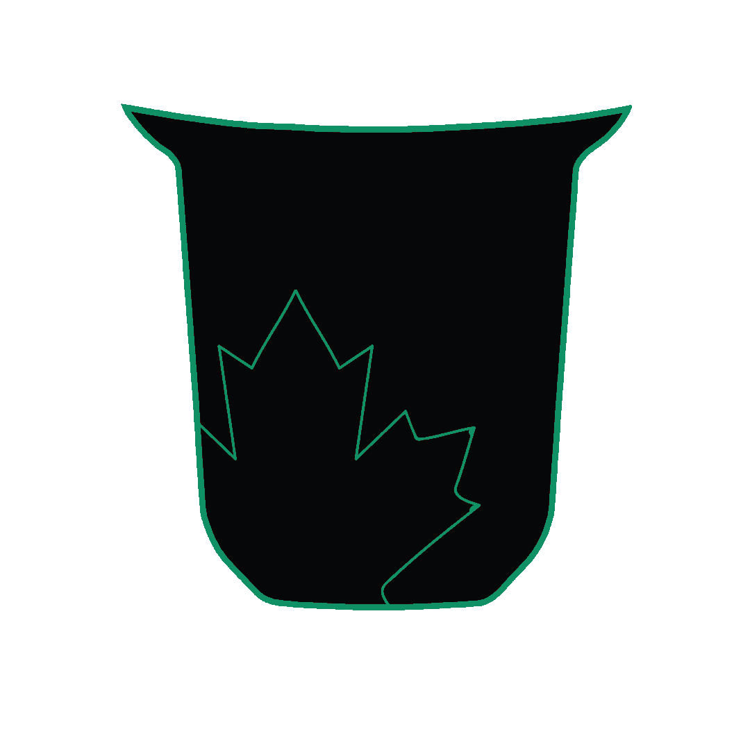 Hood Panel Decal/Sticker - Maple Leaf Graphic Kit - For Toyota Tacoma 2016-2023 - Premium Vinyl