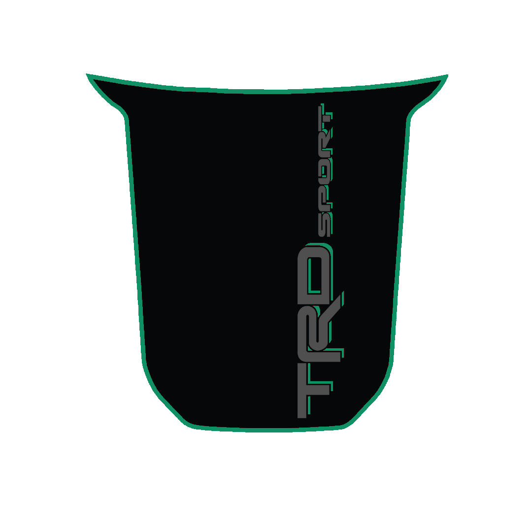 Hood Panel Decal/Sticker - Pro Style Graphic Kit - For Toyota Tacoma 2016-2023 - Premium Vinyl