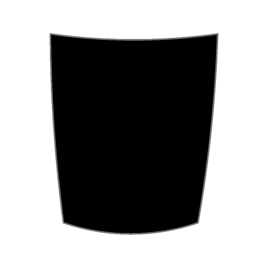 Hood Panel Decal/Sticker - Plain Style Graphic Kit - For Chevrolet Silverado 2019-2024 - Premium Vinyl