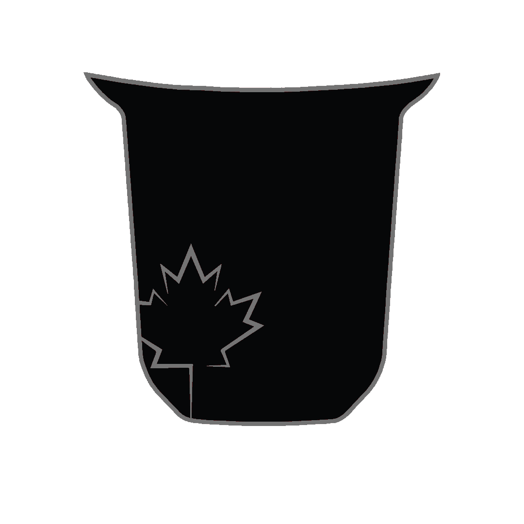 Hood Panel Decal/Sticker - Canada Leaf Graphic Kit - For Toyota Tacoma 2016-2023 - Premium Vinyl