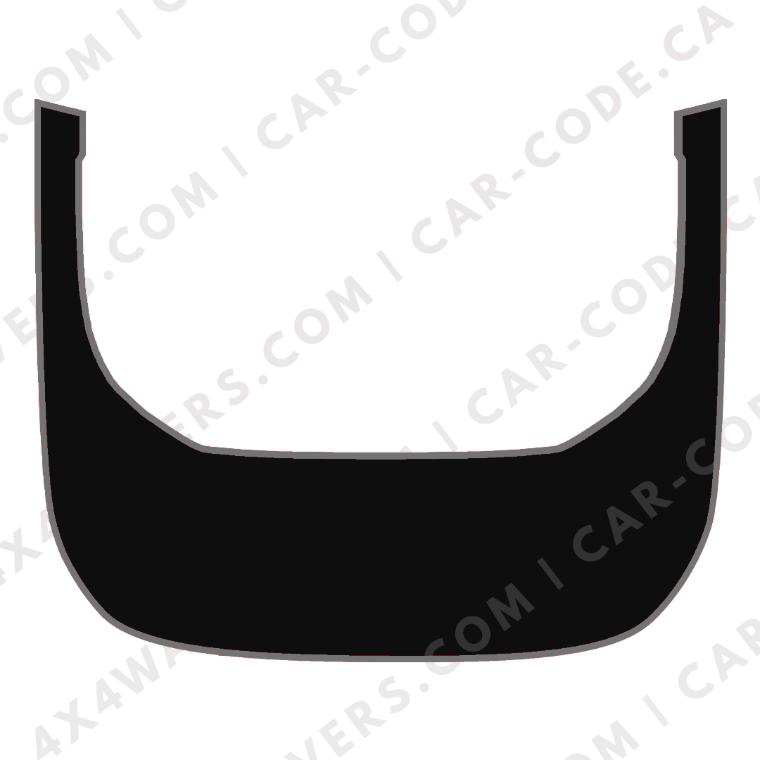 Hood Panel Decal/Sticker - Plain Style Graphic Kit - For Ford Bronco Raptor 2021-2024 - Premium Vinyl