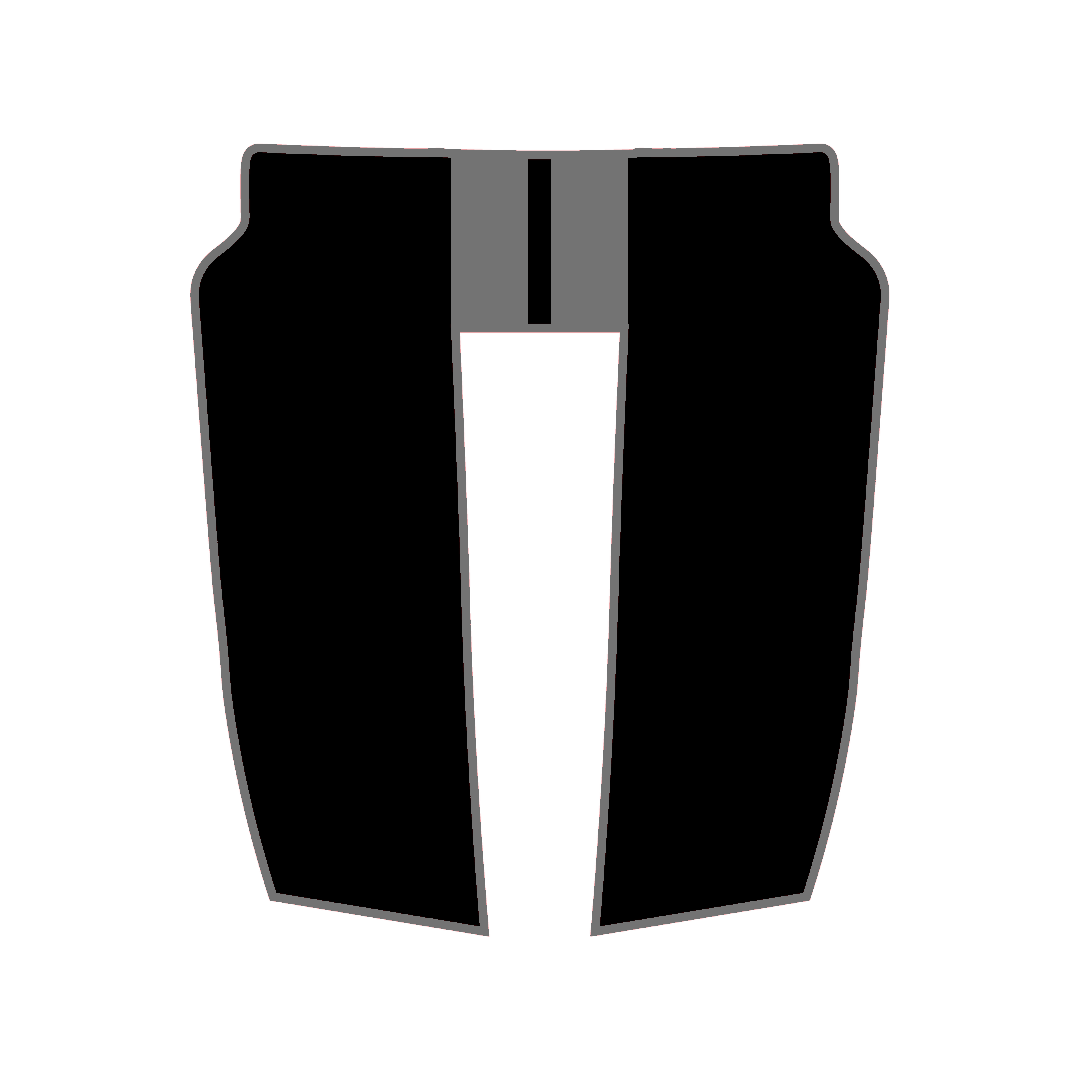 Hood Panel Decal/Sticker - Racing Stripes Graphic Kit - For Ram 1500 2019-2025 Rebel - Premium Vinyl