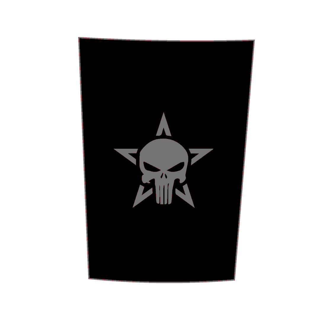 Hood Panel Decal/Sticker - Star Style Graphic Kit - For Ford F-150 2017-2026 - Premium Vinyl