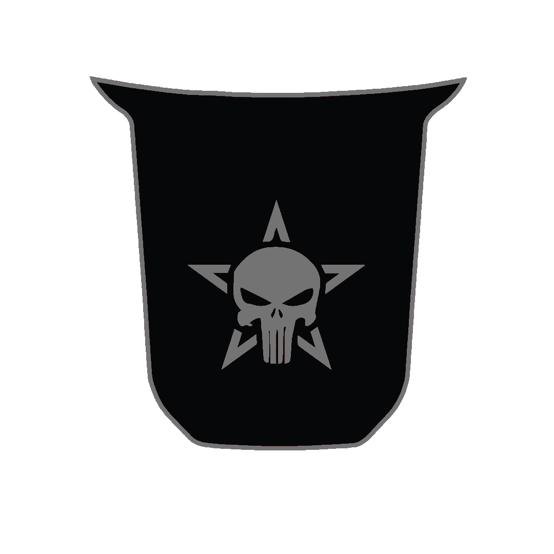 Hood Panel Decal/Sticker - Star Style Graphic Kit - For Toyota Tacoma 2016-2023 - Premium Vinyl