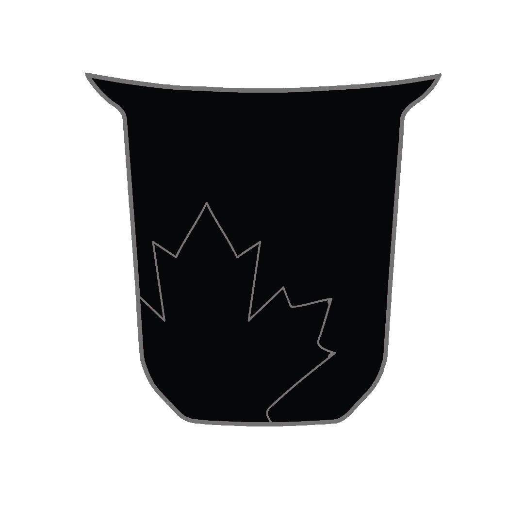 Hood Panel Decal/Sticker - Maple Leaf Graphic Kit - For Toyota Tacoma 2016-2023 - Premium Vinyl