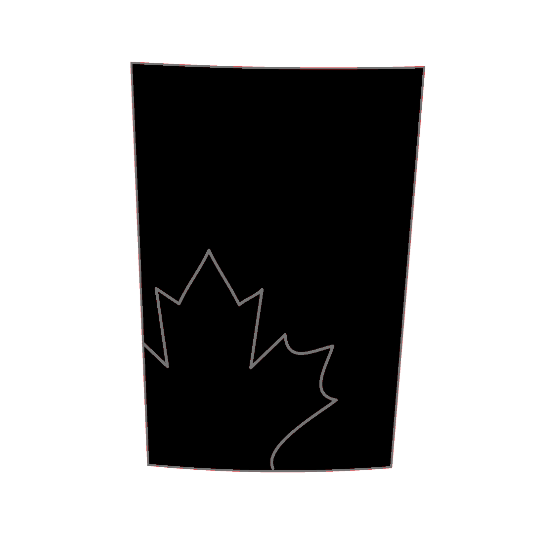 Hood Panel Decal/Sticker - Canada Leaf Graphic Kit - For Ford F-150 2017-2026 - Premium Vinyl