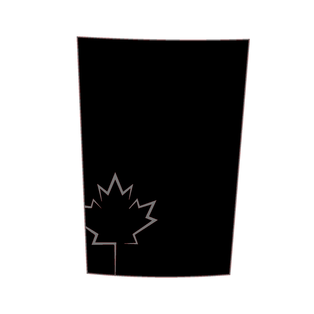 Hood Panel Decal/Sticker - Maple Leaf Graphic Kit - For Ford F-150 2017-2026 - Premium Vinyl