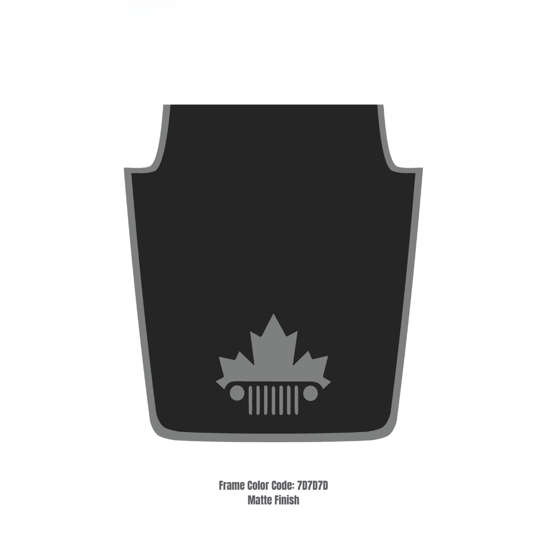Hood Decal/Sticker - for Jeep Wrangler JK/JKU – Made in Canada