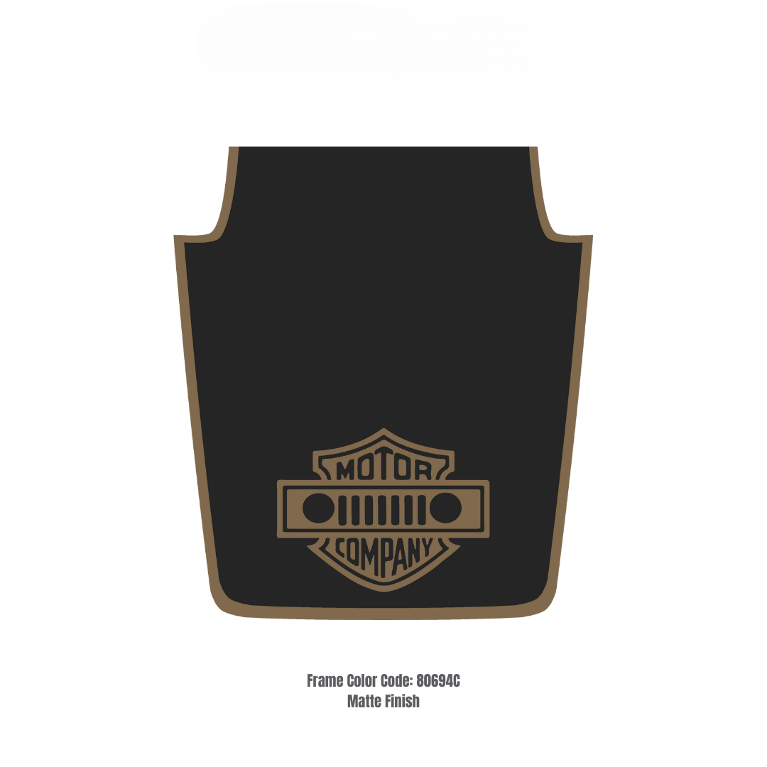 Hood Decal/Sticker - MOTOR COMPANY Style Kit - for Jeep Wrangler JK/JKU – Made in Canada