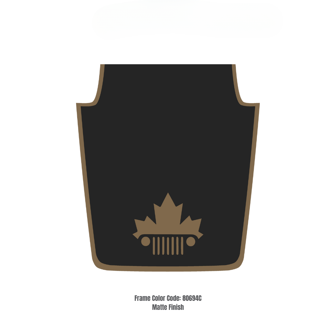 Hood Decal/Sticker - for Jeep Wrangler JK/JKU – Made in Canada