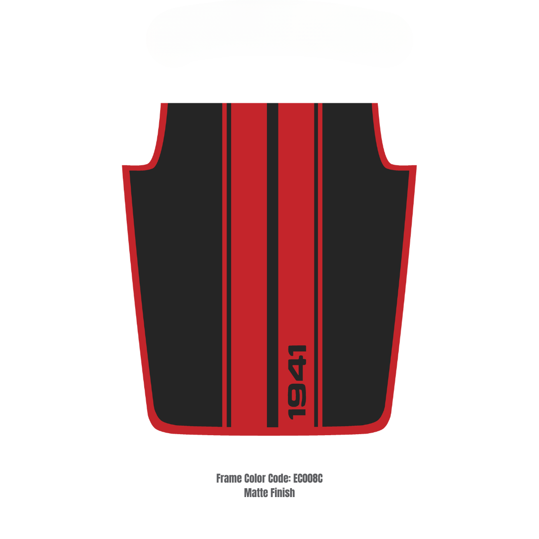 Hood Decal/Sticker - STRIPE 1941 Style Kit – for JK 2007-2018  – Made in Canada