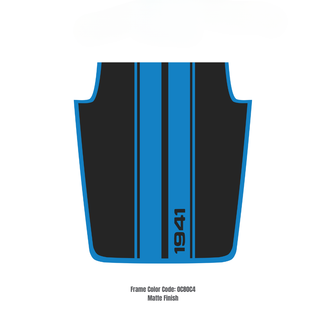 Hood Decal/Sticker - STRIPE 1941 Style Kit – for JK 2007-2018  – Made in Canada