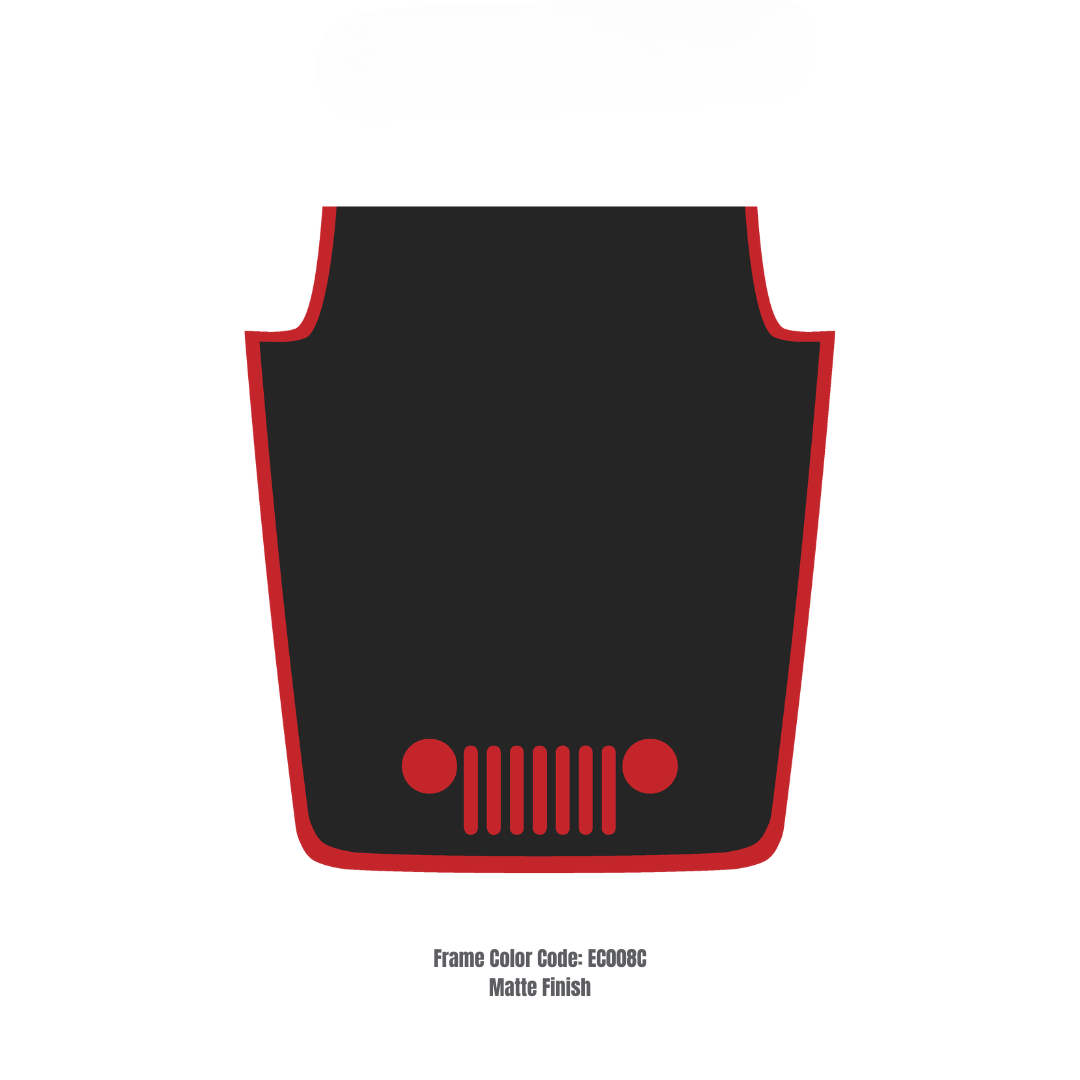 Hood Decal/Sticker - for Jeep Wrangler JK/JKU – Made in Canada
