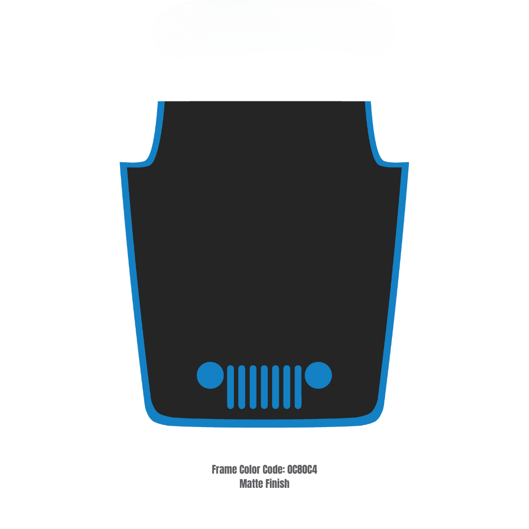 Hood Decal/Sticker - for Jeep Wrangler JK/JKU – Made in Canada