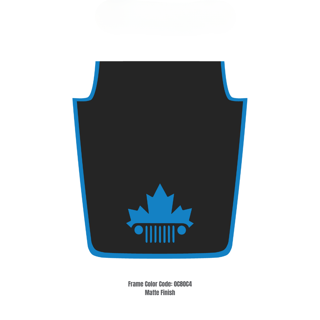 Hood Decal/Sticker - for Jeep Wrangler JK/JKU – Made in Canada