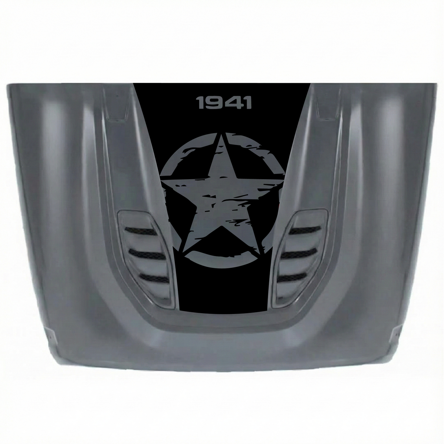 Hood Styles Decal/Sticker - For JK/JKU 2007-2018 10th Anniversary Hood - Premium Vinyl