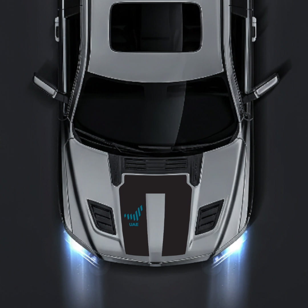 Performance Hood Panel Decal/Sticker - United Arab Emirates Graphic Kit - For Dodge RAM 1500 2019-2025 - Premium Vinyl
