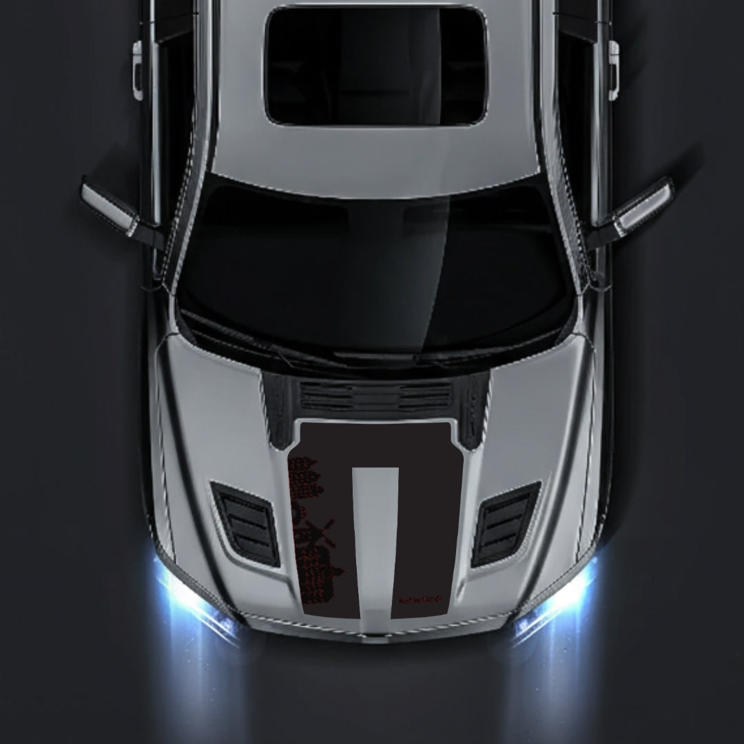 Hood Panel Decal/Sticker - Netherlands Skyline Graphic Kit - For Dodge RAM 1500 2019-2025 - Premium Vinyl