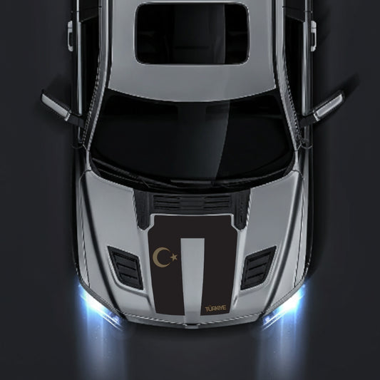 Performance Hood Panel Decal/Sticker - Turkey Graphic Kit - For Dodge RAM 1500 2019-2025 - Premium Vinyl