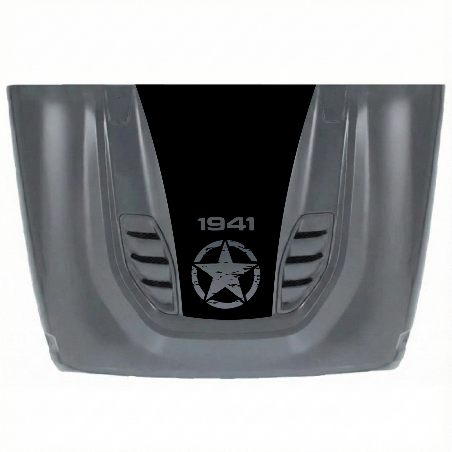 Hood Styles Decal/Sticker - For JK/JKU 2007-2018 10th Anniversary Hood - Premium Vinyl