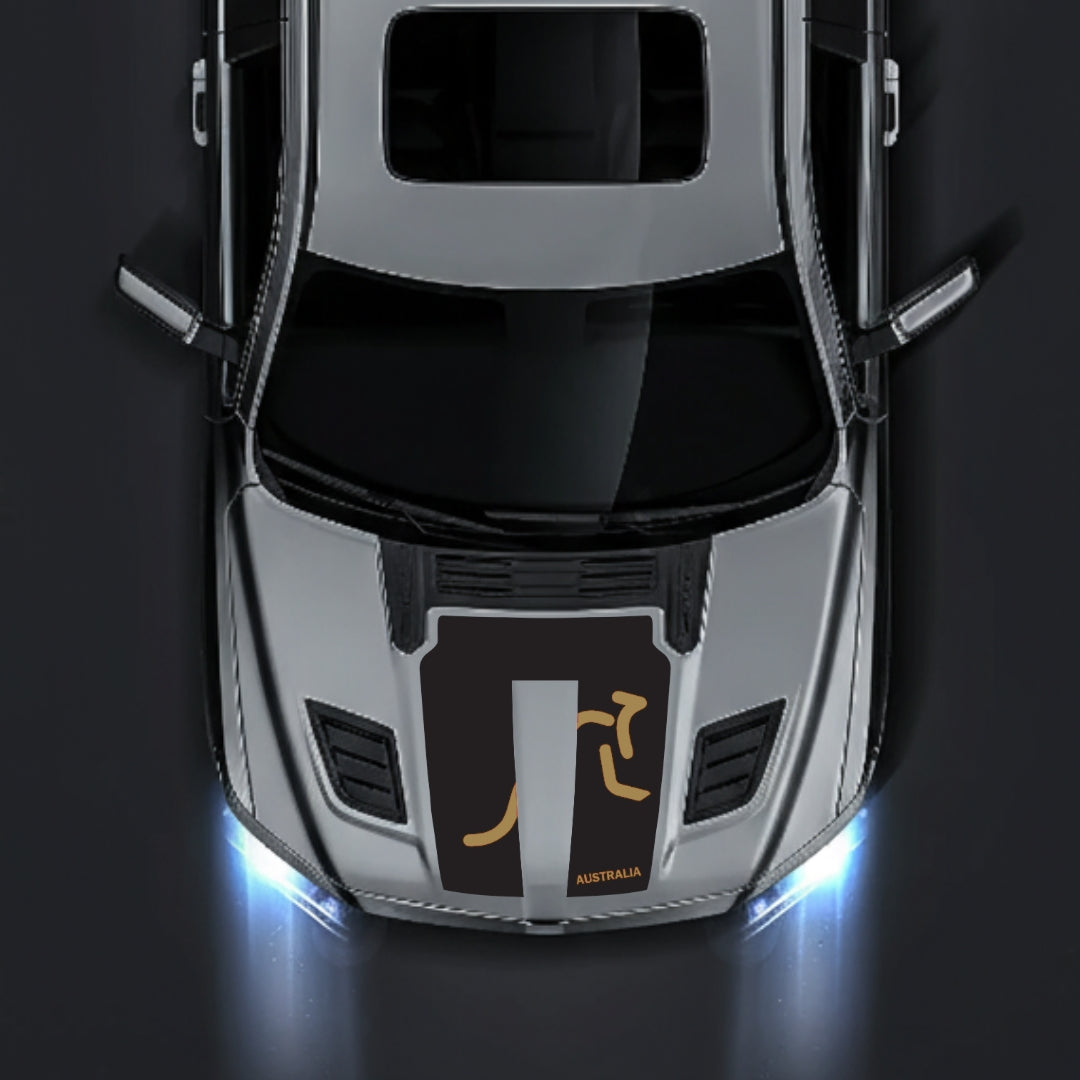 Hood Panel Decal/Sticker - Australia Graphic Kit - For Dodge RAM 1500 2019-2025 - Premium Vinyl