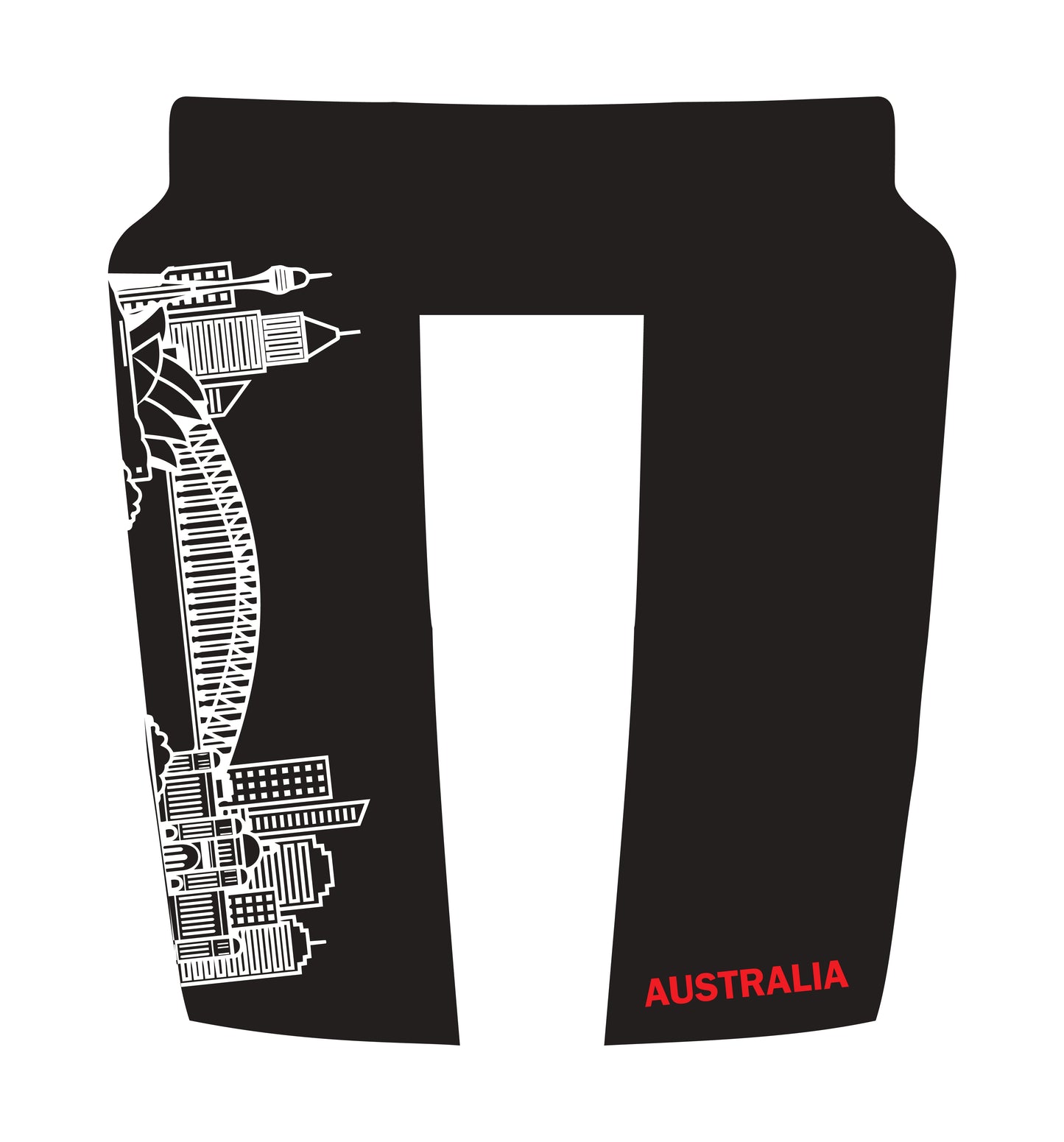 Hood Panel Decal/Sticker - Australia Skyline - Cut Graphic Kit - For Dodge RAM 1500 2019-2025 - Premium Vinyl