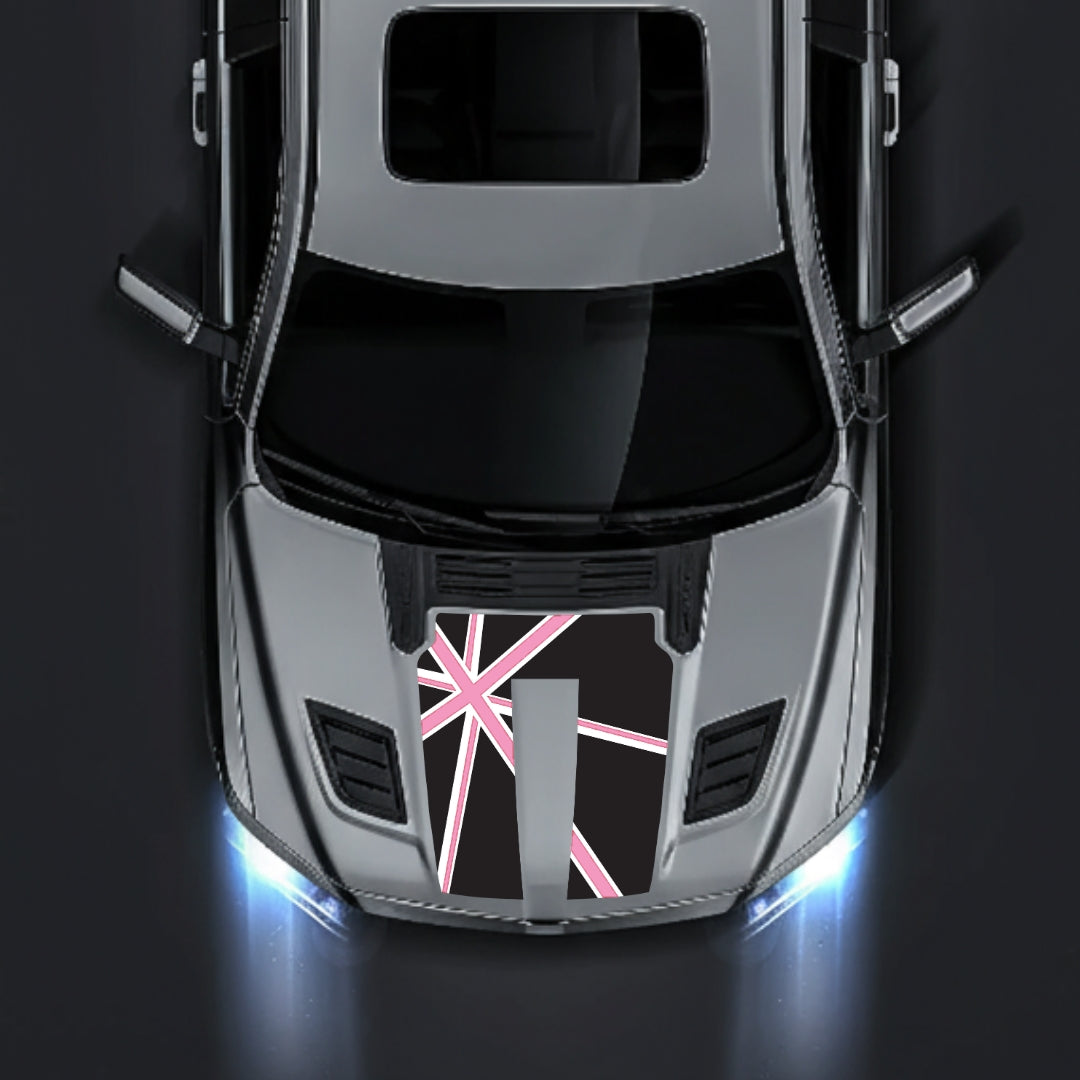 Hood Panel Decal/Sticker - England Graphic Kit - For Dodge RAM 1500 2019-2025 - Premium Vinyl