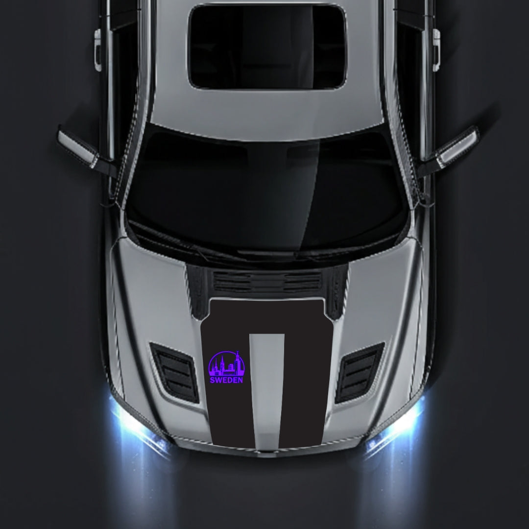 Performance Hood Panel Decal/Sticker - Sweden Graphic Kit - For Dodge RAM 1500 2019-2025 - Premium Vinyl