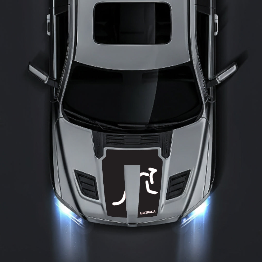 Hood Panel Decal/Sticker - Australia Graphic Kit - For Dodge RAM 1500 2019-2025 - Premium Vinyl