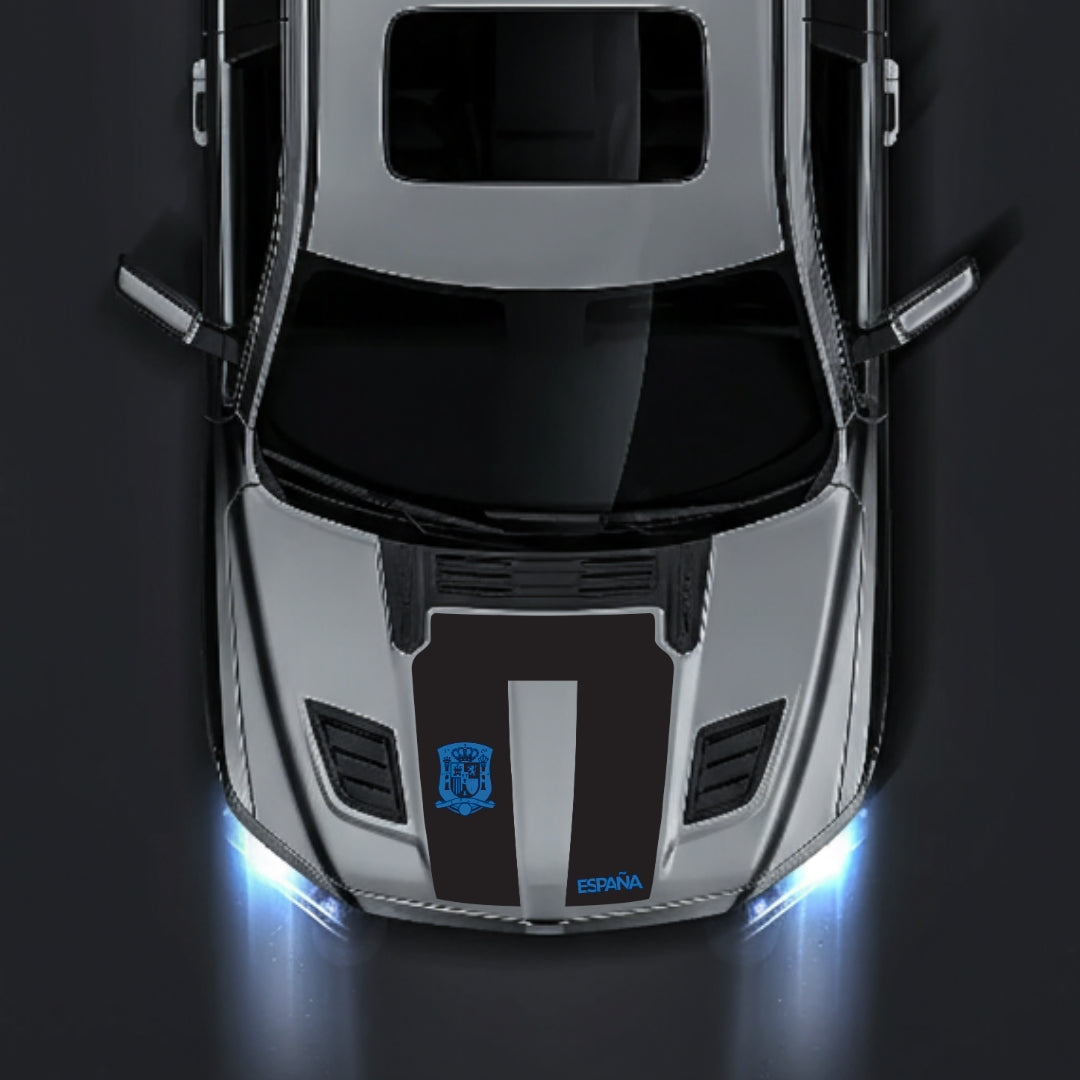 Performance Hood Panel Decal/Sticker - Spain Graphic Kit - For Dodge RAM 1500 2019-2025 - Premium Vinyl