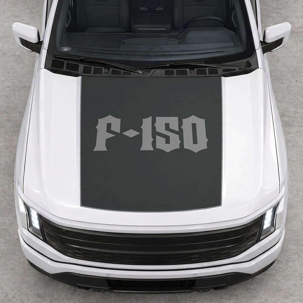 Hood Panel Decal/Sticker - Lightning F150 Graphic Decal Graphic Kit - For FORD F-150 2015-2020 - Premium Vinyl