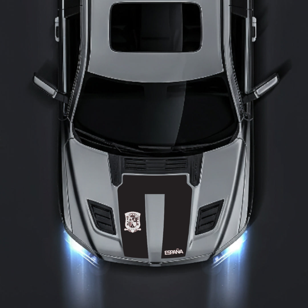 Hood Panel Decal/Sticker - Spain Graphic Kit - For Dodge RAM 1500 2019-2025 - Premium Vinyl