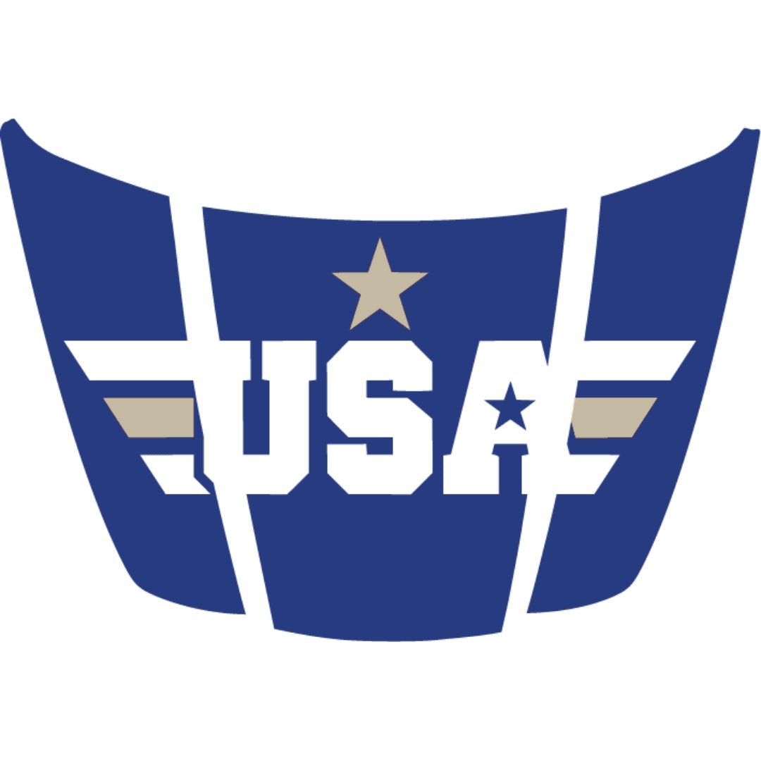 Hood Panel Decal/Sticker - USA Style 9 Graphic Kit - For Ford F-150 2020-2026 - Premium Vinyl
