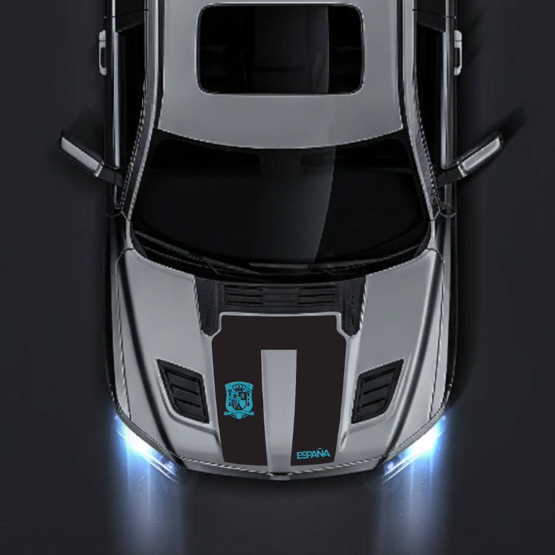 Hood Panel Decal/Sticker - Spain Graphic Kit - For Dodge RAM 1500 2019-2025 - Premium Vinyl