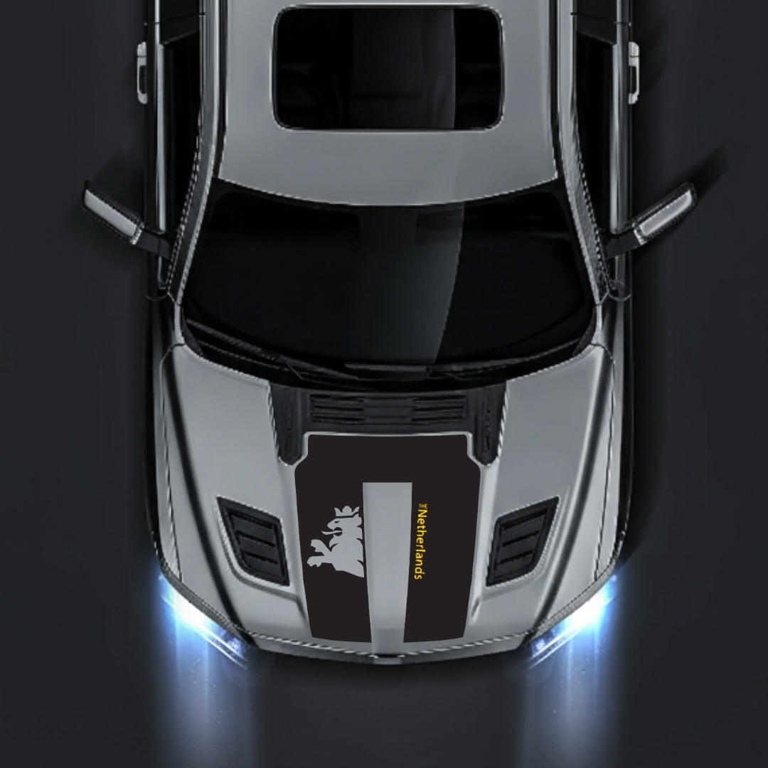 Hood Panel Decal/Sticker - Netherlands - Cut Graphic Kit - For Dodge RAM 1500 2019-2025 - Premium Vinyl