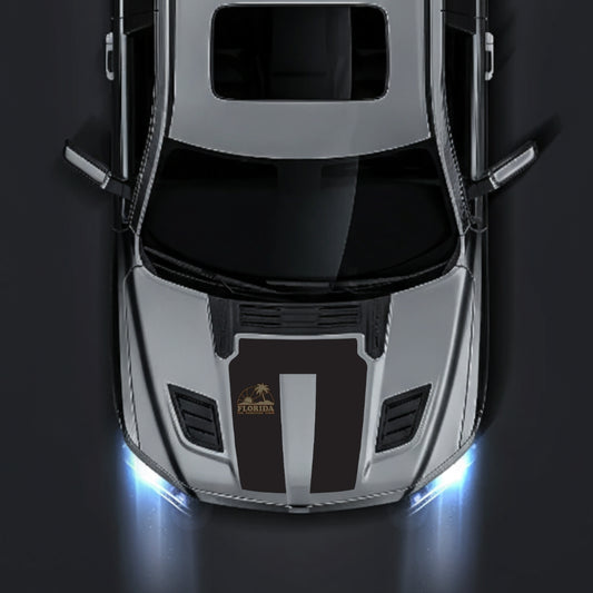 Performance Hood Panel Decal/Sticker - Florida Graphic Kit - For Dodge RAM 1500 2019-2025 - Premium Vinyl