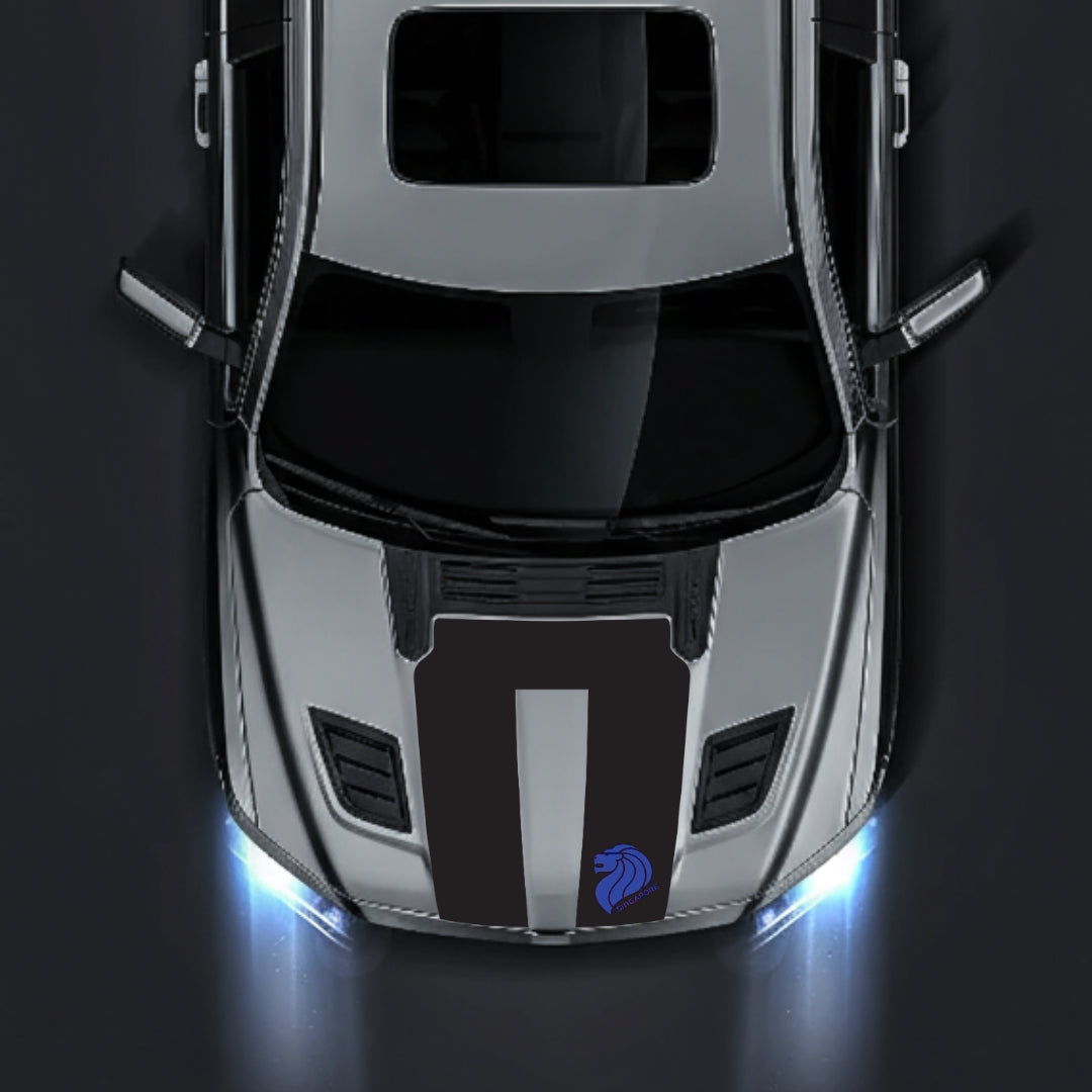 Hood Panel Decal/Sticker - Singapore Graphic Kit - For Dodge RAM 1500 2019-2025 - Premium Vinyl