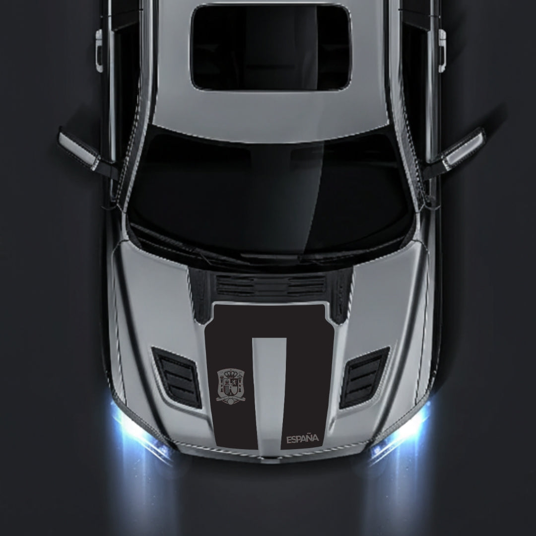 Performance Hood Panel Decal/Sticker - Spain Graphic Kit - For Dodge RAM 1500 2019-2025 - Premium Vinyl