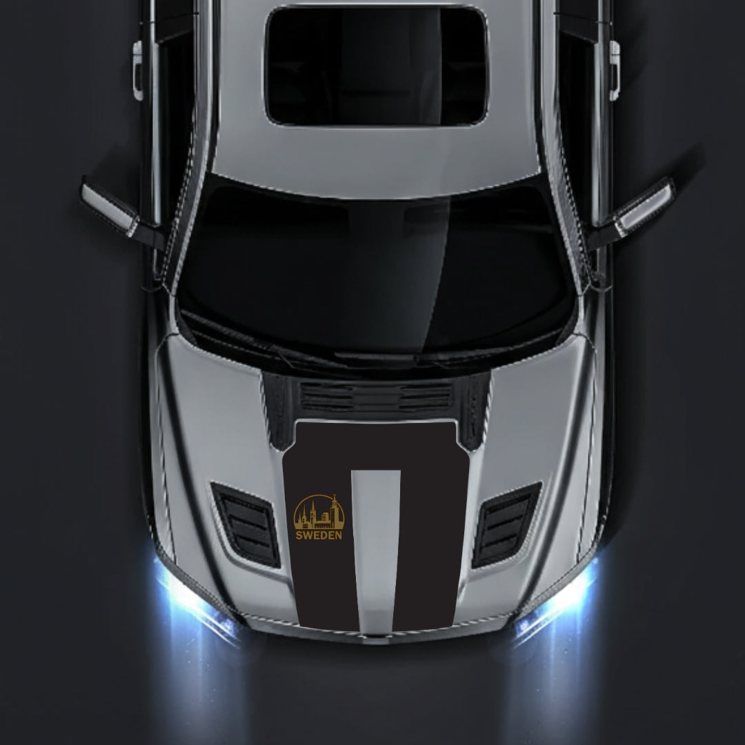 Performance Hood Panel Decal/Sticker - Sweden Graphic Kit - For Dodge RAM 1500 2019-2025 - Premium Vinyl