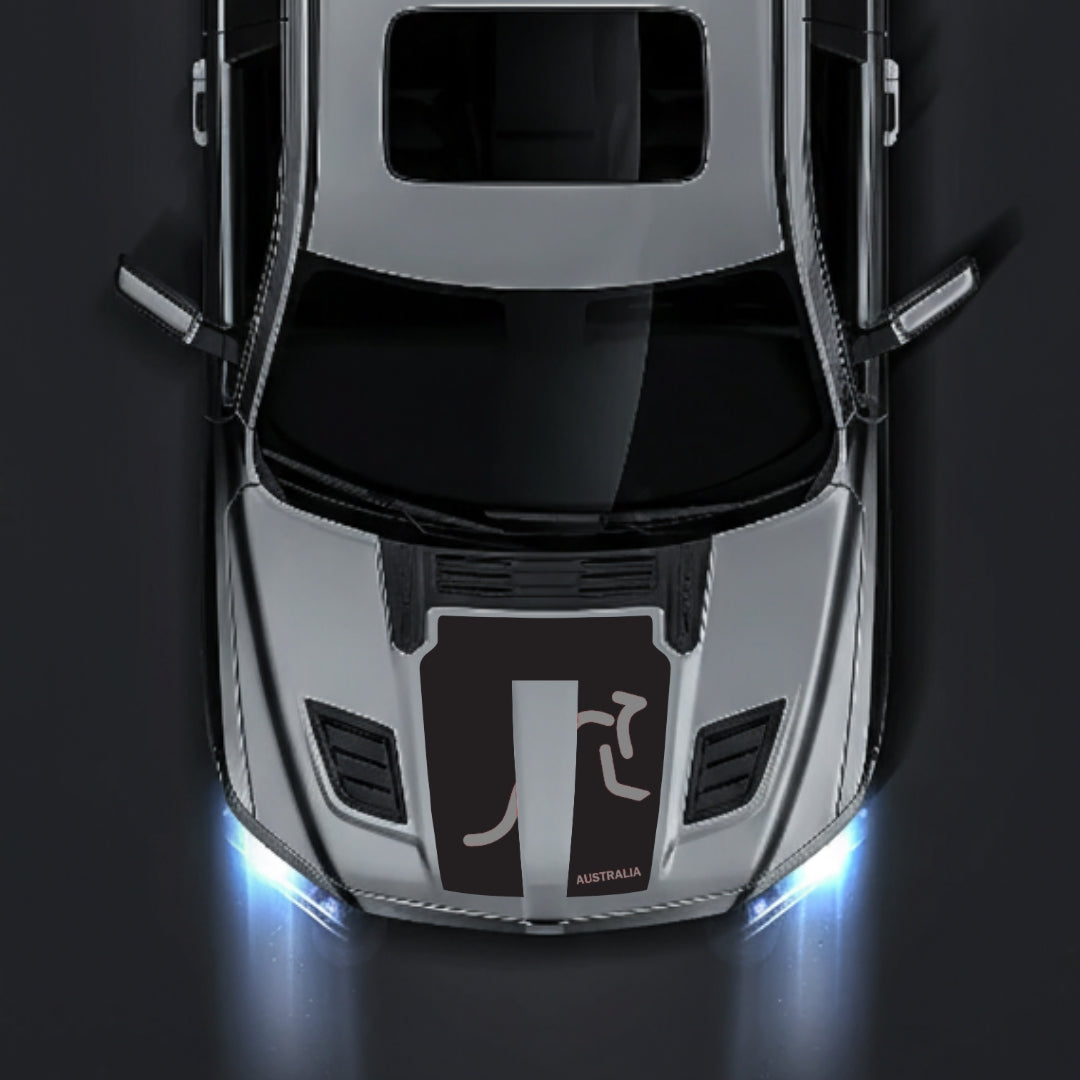 Hood Panel Decal/Sticker - Australia Graphic Kit - For Dodge RAM 1500 2019-2025 - Premium Vinyl