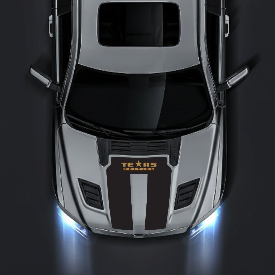 Hood Panel Decal/Sticker - Texas Edition Graphic Kit - For Dodge RAM 1500 2019-2025 - Premium Vinyl