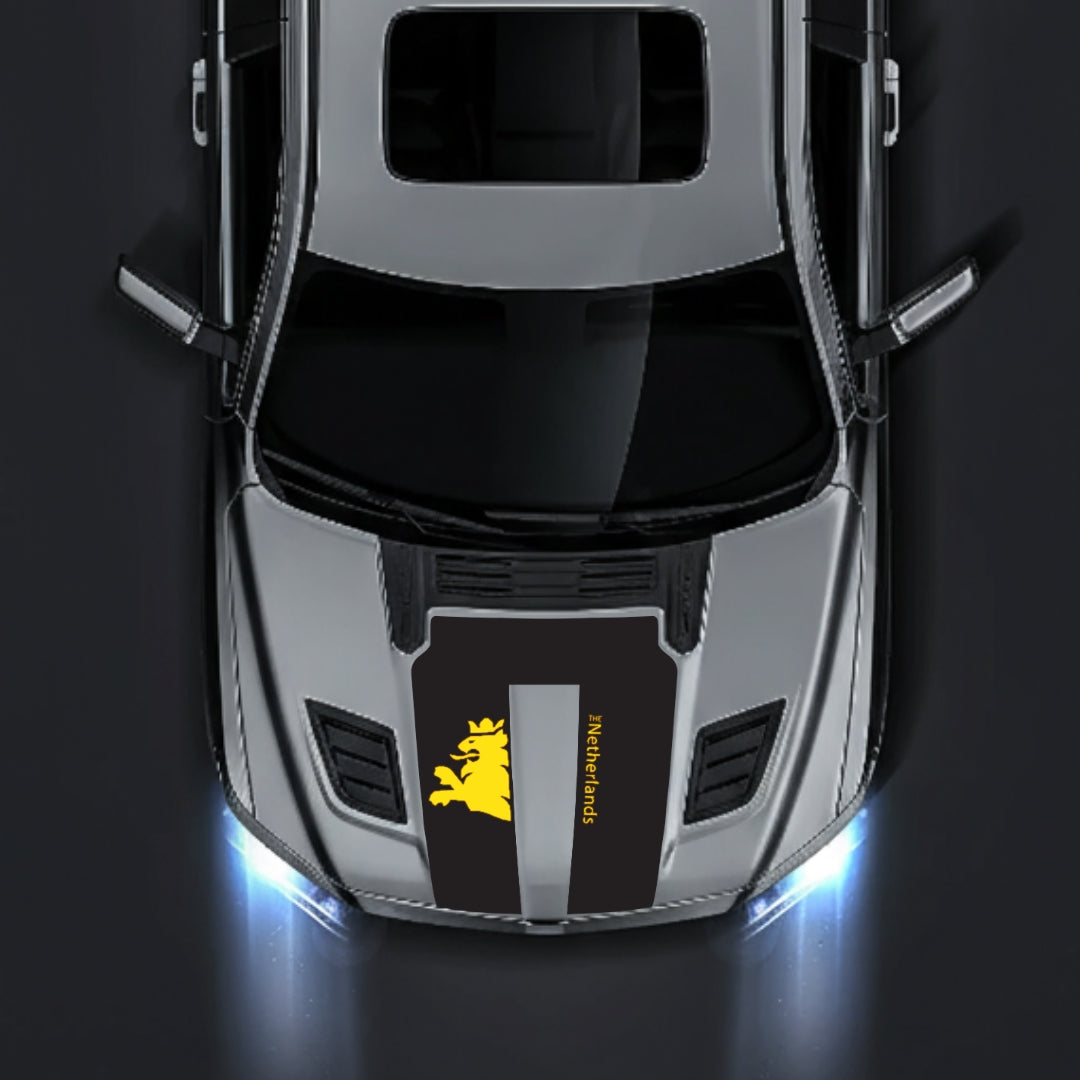 Hood Panel Decal/Sticker - Netherlands Graphic Kit - For Dodge RAM 1500 2019-2025 - Premium Vinyl