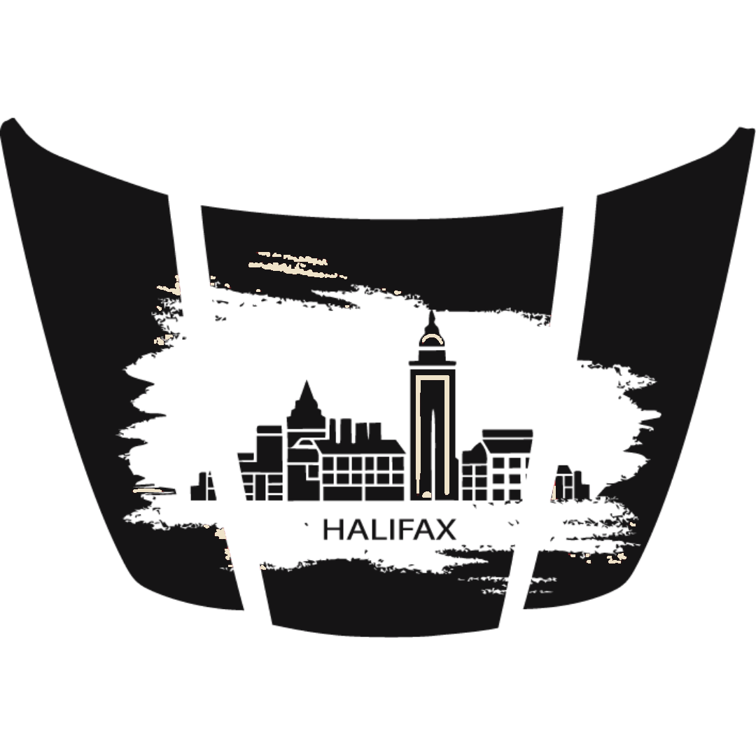 Hood Panel Decal/Sticker - Halifax - Cut Graphic Kit - For Ford F-150 2020-2026 - Premium Vinyl