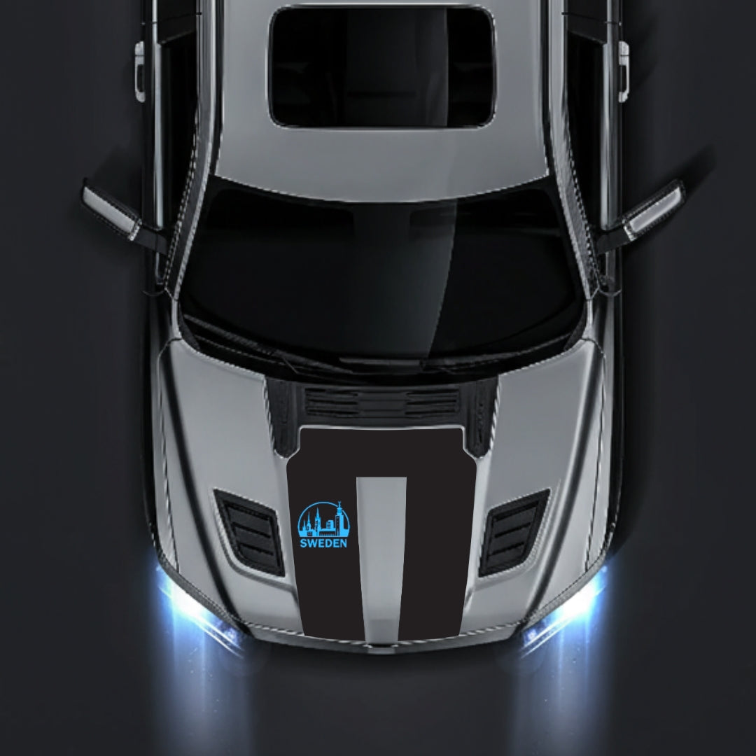 Hood Panel Decal/Sticker - Sweden Graphic Kit - For Dodge RAM 1500 2019-2025 - Premium Vinyl