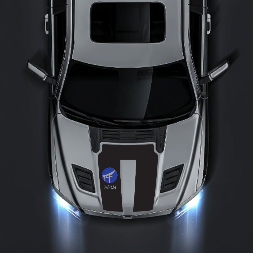 Hood Panel Decal/Sticker - Japan - Cut Graphic Kit - For Dodge RAM 1500 2019-2025 - Premium Vinyl