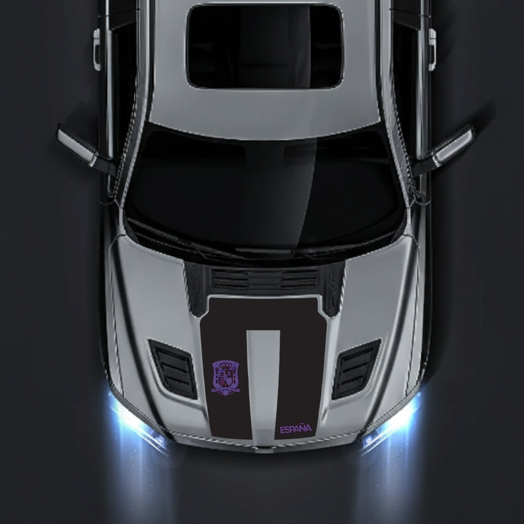 Hood Panel Decal/Sticker - Spain Graphic Kit - For Dodge RAM 1500 2019-2025 - Premium Vinyl