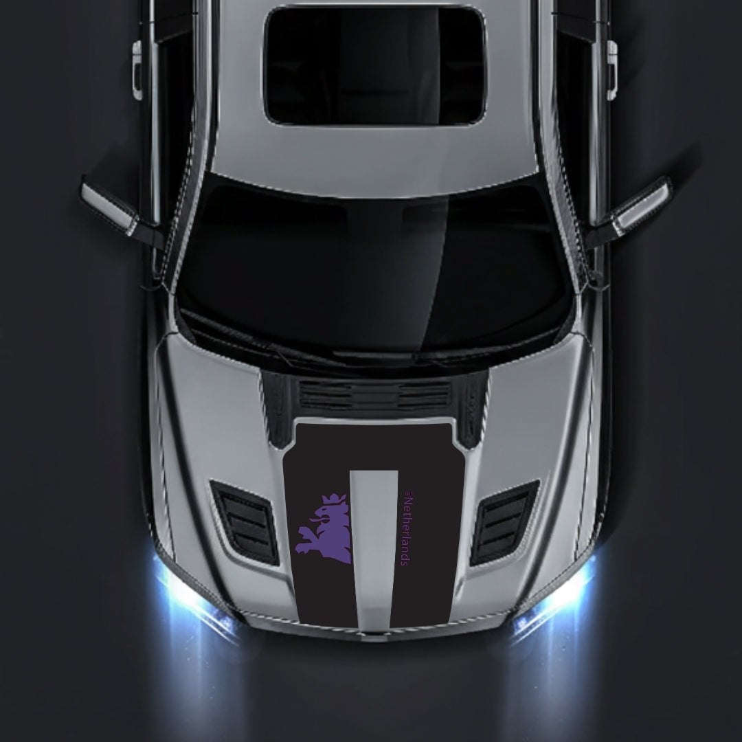 Hood Panel Decal/Sticker - Netherlands Graphic Kit - For Dodge RAM 1500 2019-2025 - Premium Vinyl